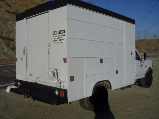 1993 White Ford F-450 Cab & Chassis