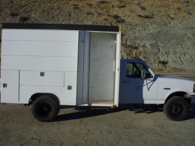1993 White Ford F-450 Cab & Chassis