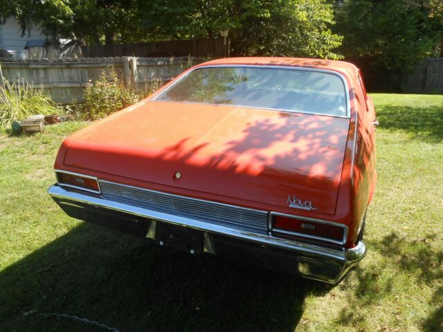 1970 Orange Chevrolet Nova