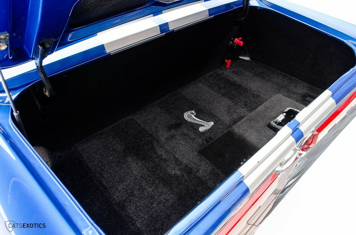 1968 Blue Ford Mustang Convertible