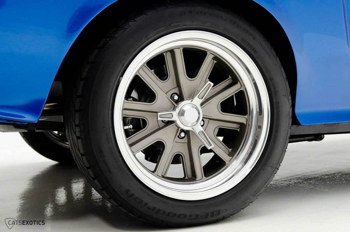 1968 Blue Ford Mustang Convertible