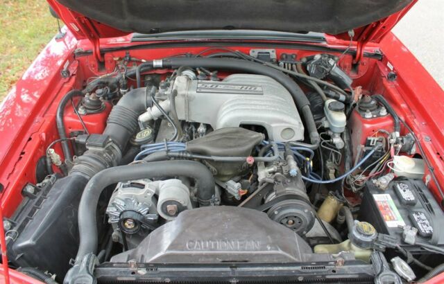 1992 Red Ford Mustang 2d Convertible