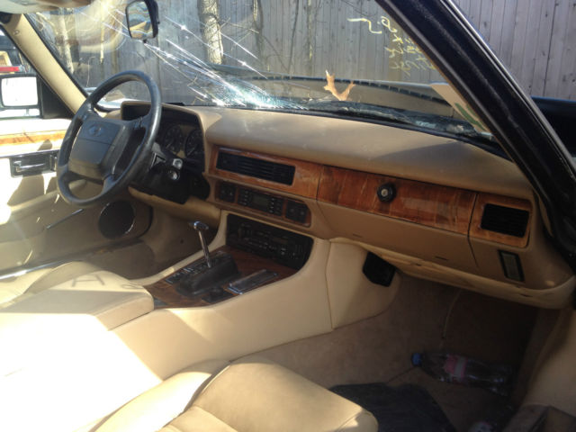 1992 Silver Blue Jaguar XJS Convertible