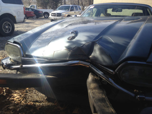 1992 Silver Blue Jaguar XJS Convertible