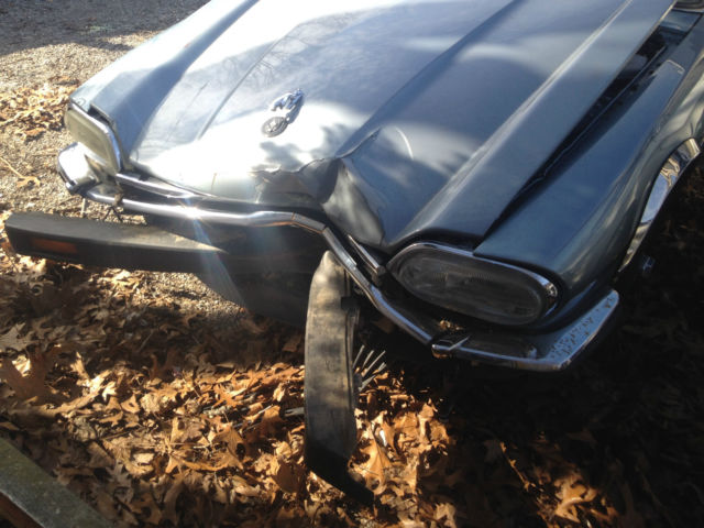 1992 Silver Blue Jaguar XJS Convertible