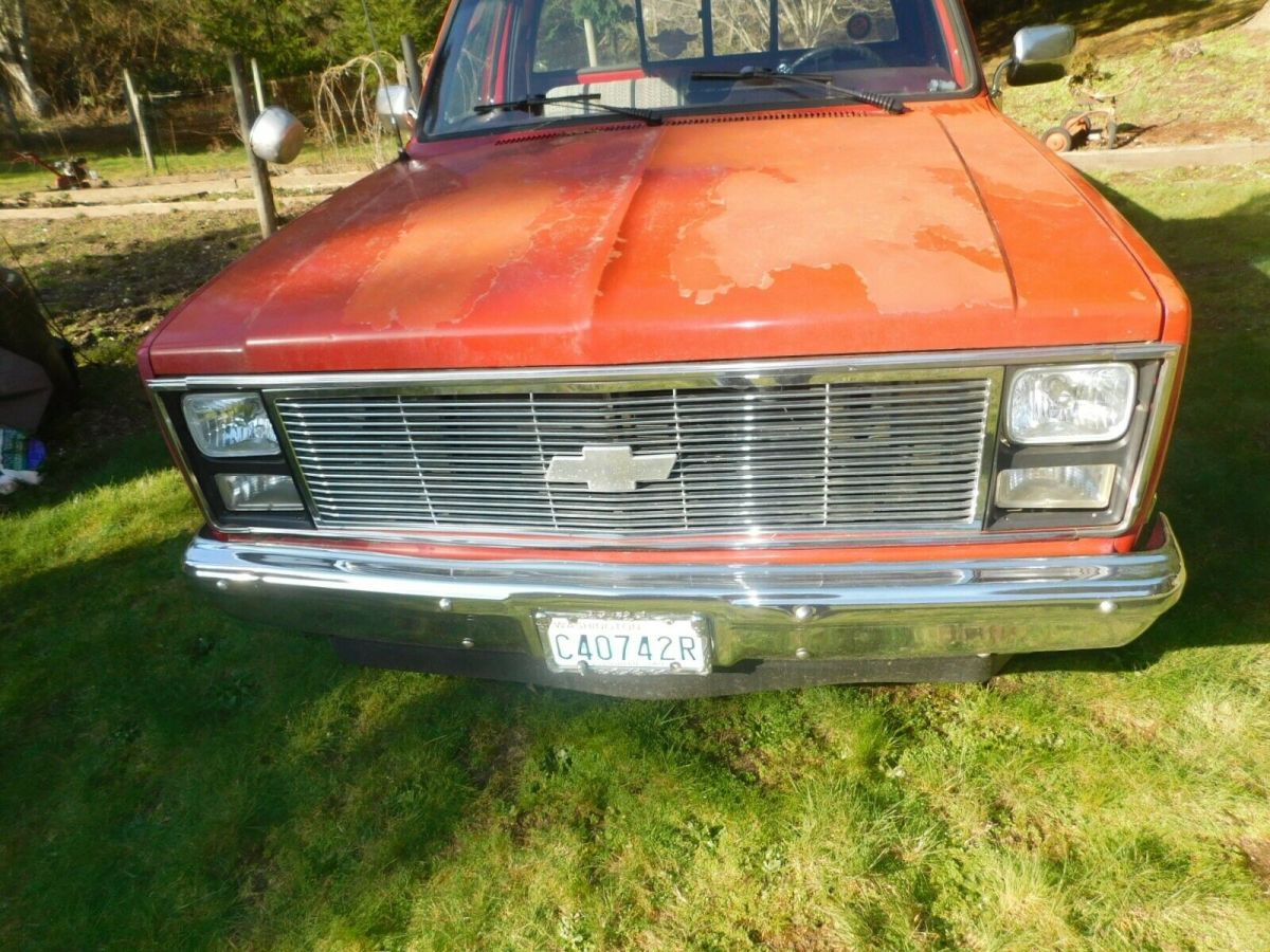 1985 Red Chevrolet C-10 Standard Cab Pickup