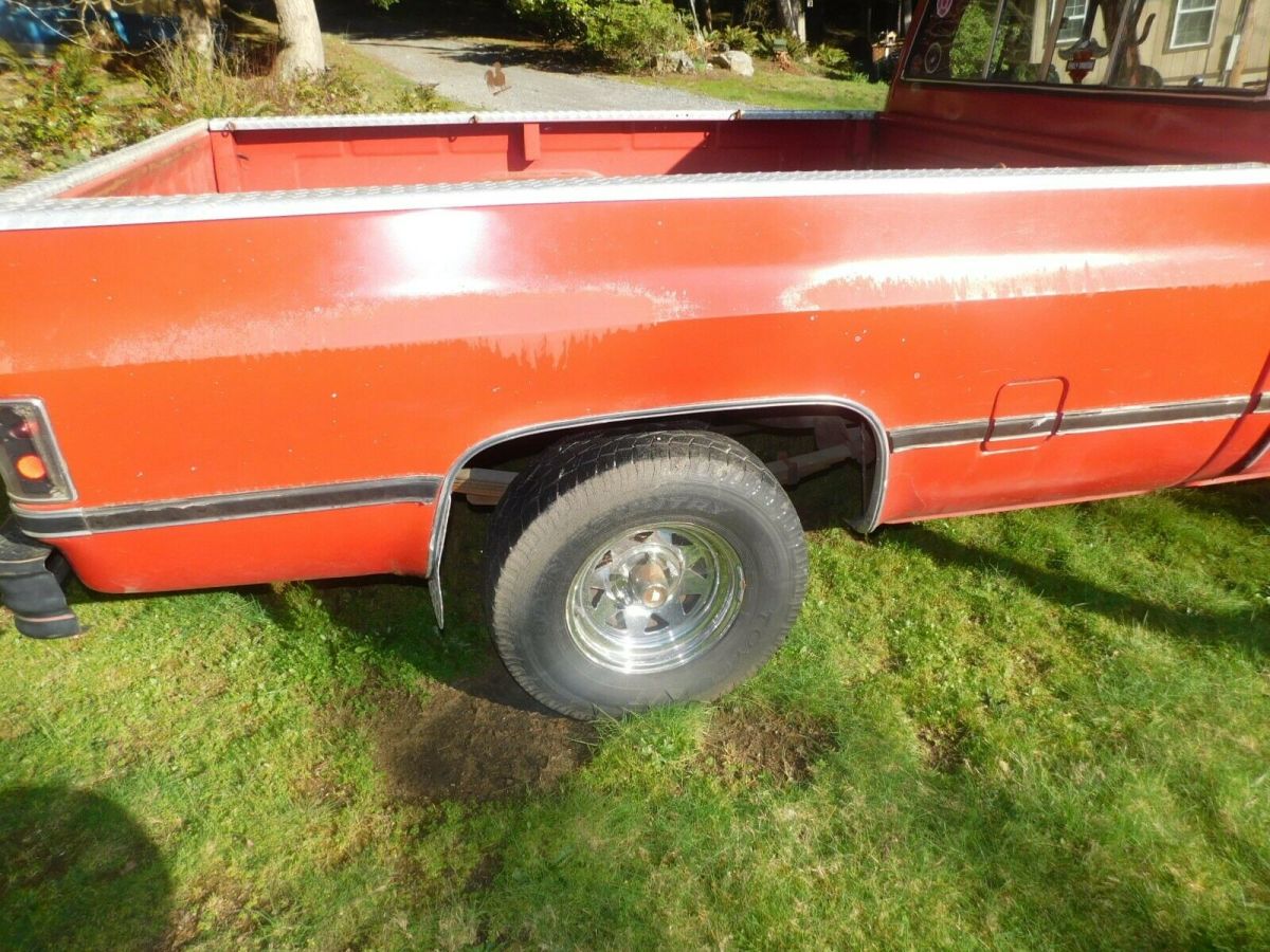1985 Red Chevrolet C-10 Standard Cab Pickup