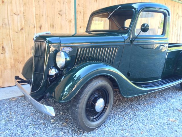 1936 Rock Moss Green Ford Other Pickups