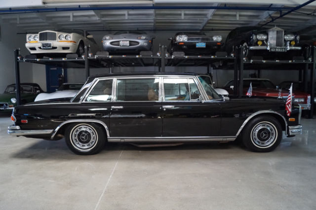 1972 Black Mercedes-Benz 600 5/6 Passenger Limousine Limousine