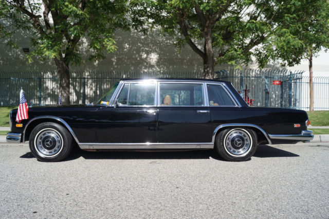 1972 Black Mercedes-Benz 600 5/6 Passenger Limousine Limousine