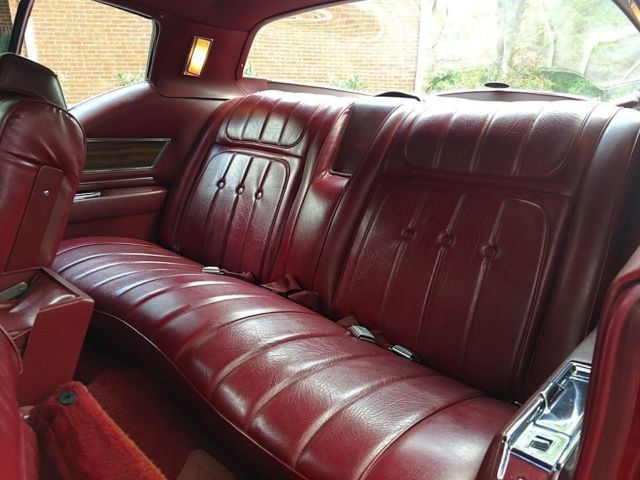 1973 Burgundy Buick Riviera Coupe