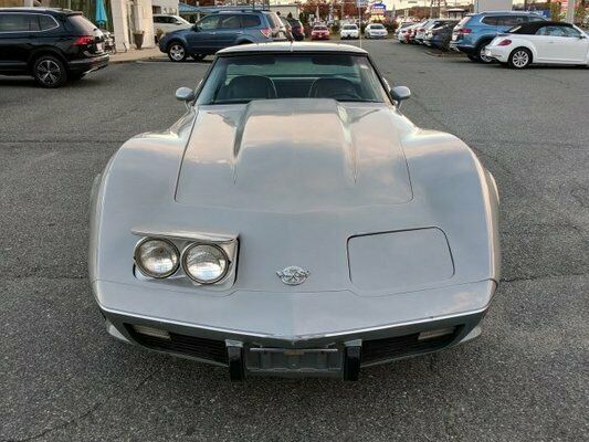 1978 Silver Chevrolet Corvette Coupe