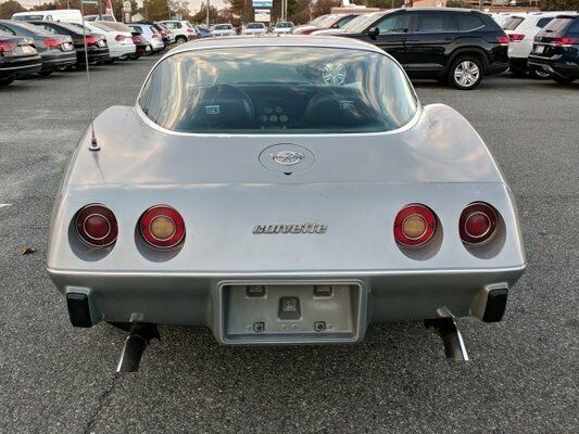 1978 Silver Chevrolet Corvette Coupe