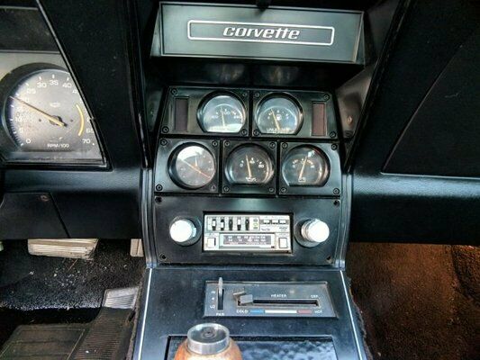 1978 Silver Chevrolet Corvette Coupe