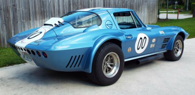 1963 Blue Chevrolet Corvette Coupe