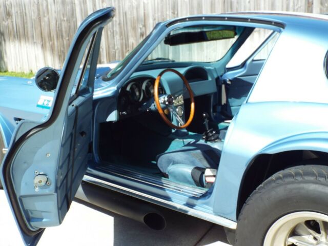 1963 Blue Chevrolet Corvette Coupe