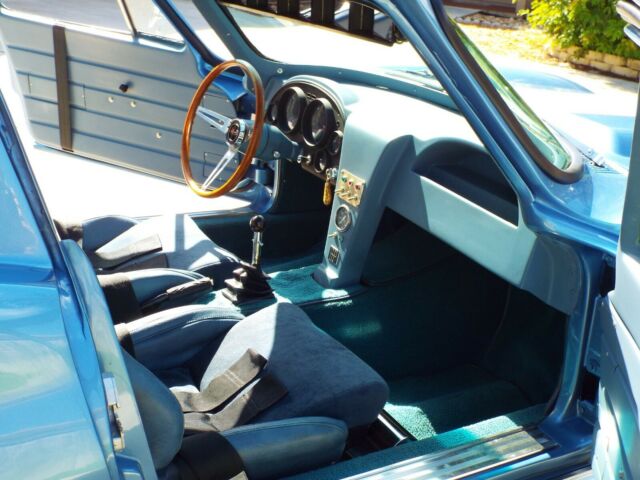 1963 Blue Chevrolet Corvette Coupe