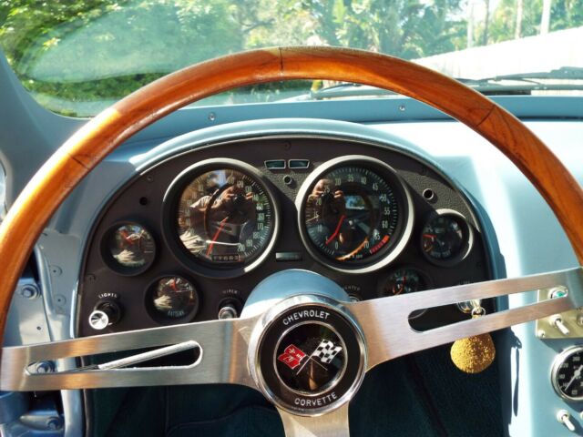 1963 Blue Chevrolet Corvette Coupe