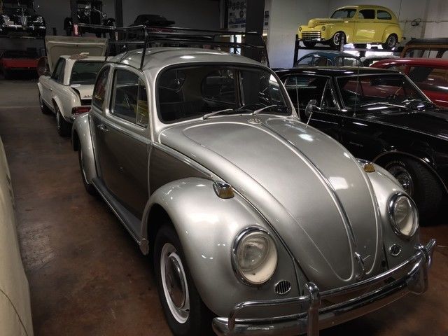 1966 Silver Volkswagen Beetle - Classic Coupe