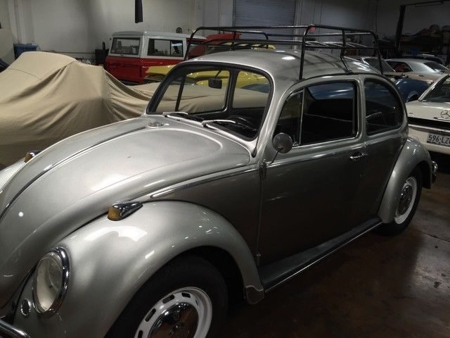 1966 Silver Volkswagen Beetle - Classic Coupe
