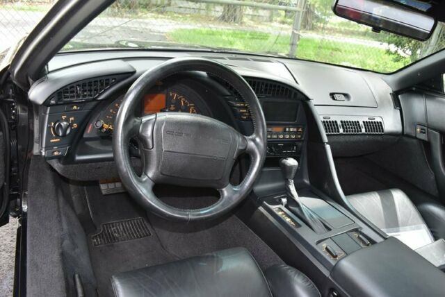 1992 Black Chevrolet Corvette Convertible