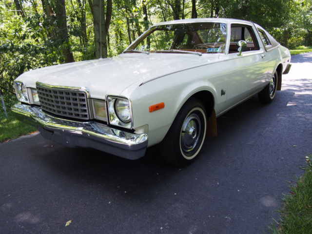 1978 White Plymouth Volare Coupe