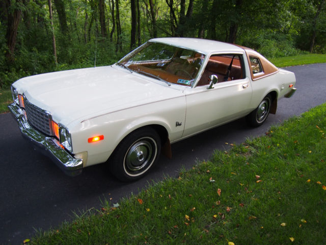 1978 White Plymouth Volare Coupe