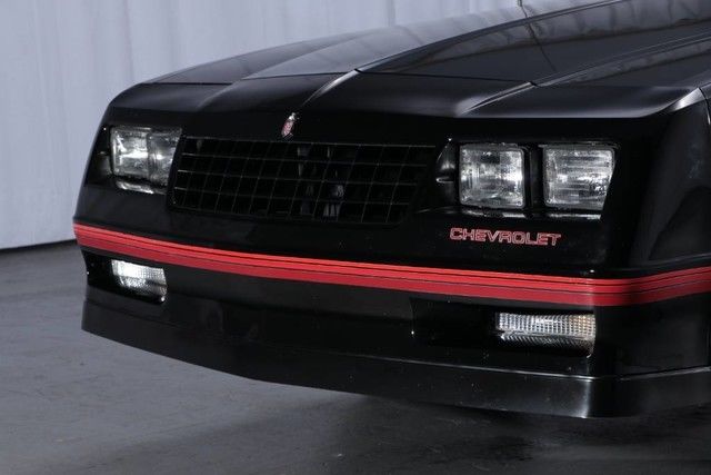 1987 Black Chevrolet Monte Carlo Coupe