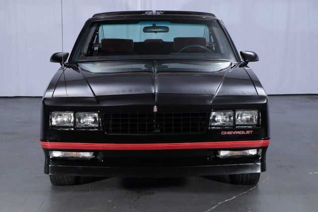 1987 Black Chevrolet Monte Carlo Coupe