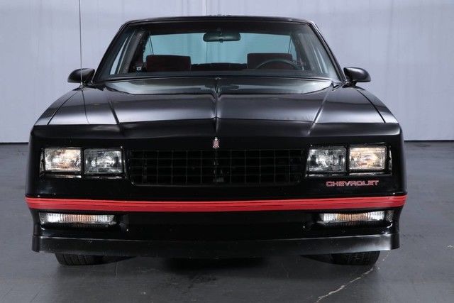 1987 Black Chevrolet Monte Carlo Coupe