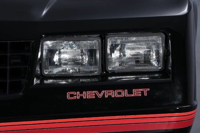 1987 Black Chevrolet Monte Carlo Coupe