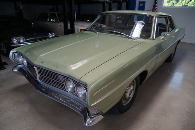 1968 Green Ford Custom 500 2 dr Sedan Coupe