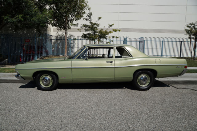 1968 Green Ford Custom 500 2 dr Sedan Coupe