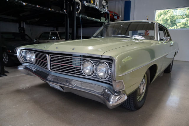 1968 Green Ford Custom 500 2 dr Sedan Coupe