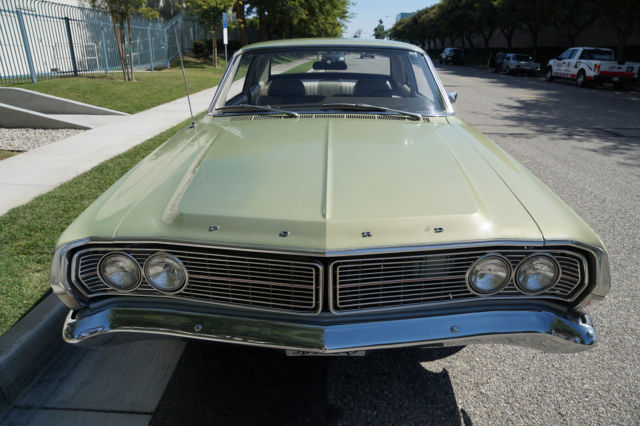 1968 Green Ford Custom 500 2 dr Sedan Coupe
