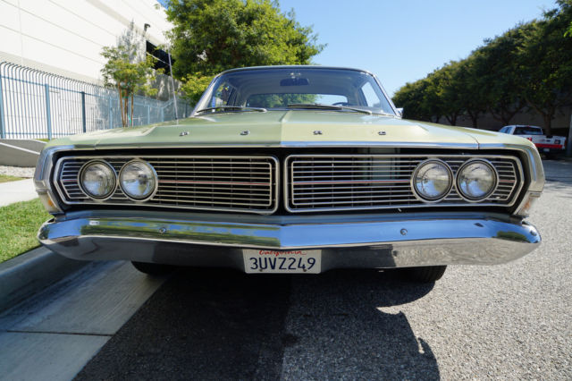 1968 Green Ford Custom 500 2 dr Sedan Coupe