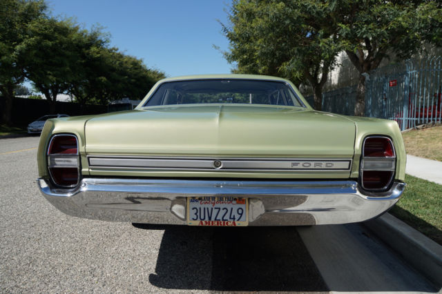 1968 Green Ford Custom 500 2 dr Sedan Coupe