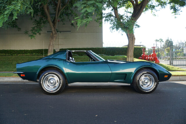 1973 Green Chevrolet Corvette 454/275HP LS4 4 spd V8 Coupe T-Top Coupe