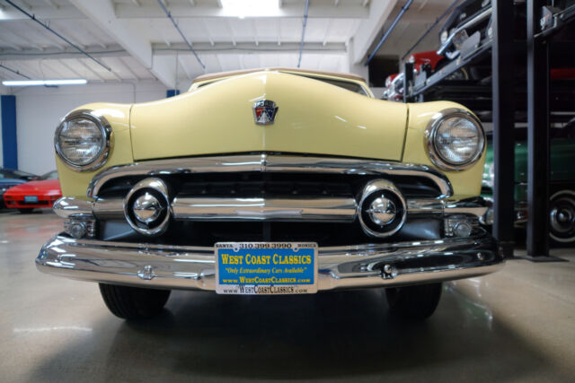 1951 Yellow Ford Custom DeLuxe 239 V8 Convertible with 3 spd O/D Convertible