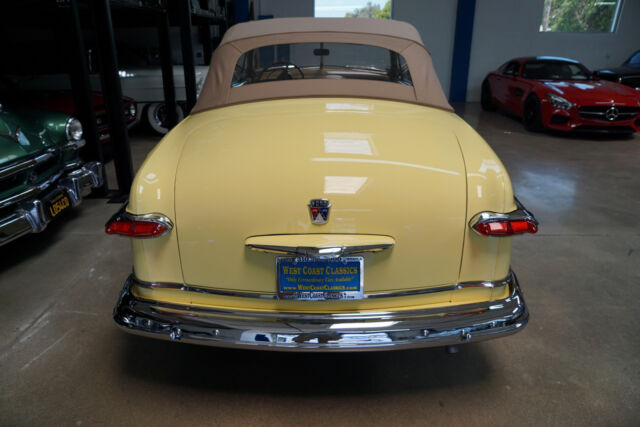 1951 Yellow Ford Custom DeLuxe 239 V8 Convertible with 3 spd O/D Convertible