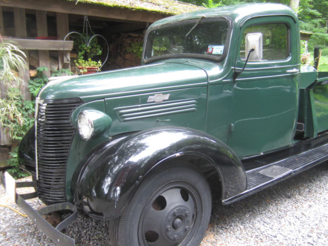 1938 forest green, with black fenders & running boards Chevrolet Other Pickups long bed, 131