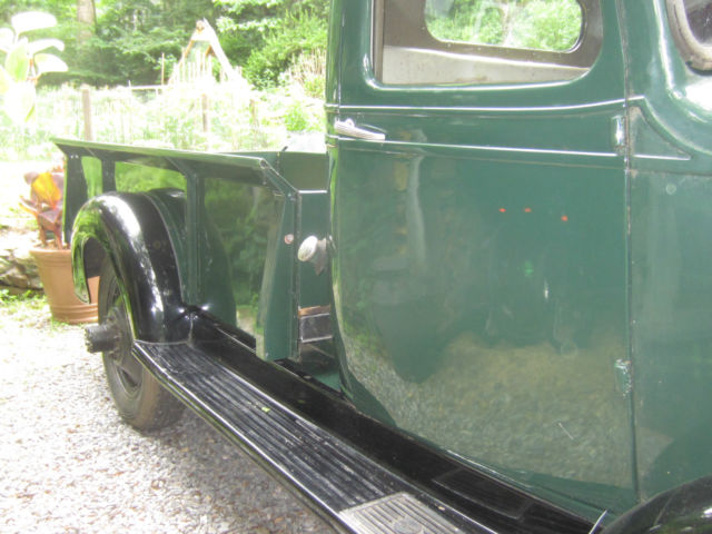 1938 forest green, with black fenders & running boards Chevrolet Other Pickups long bed, 131