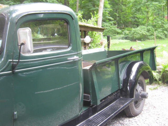1938 forest green, with black fenders & running boards Chevrolet Other Pickups long bed, 131