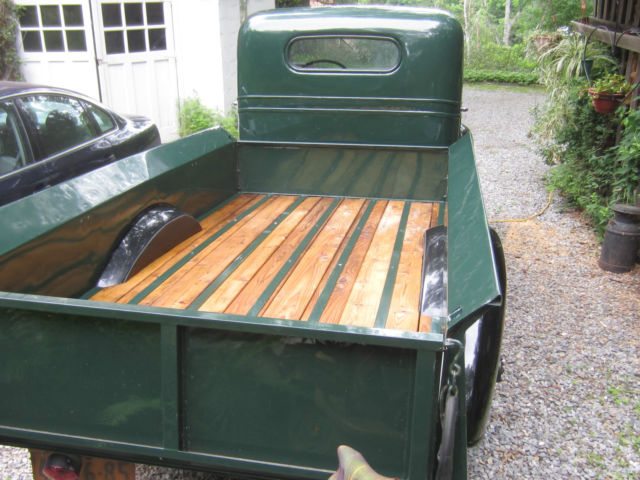 1938 forest green, with black fenders & running boards Chevrolet Other Pickups long bed, 131