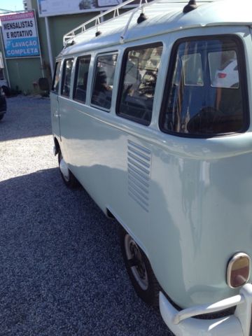 1971 Gray Blue Volkswagen Bus/Vanagon Standard Passenger Van