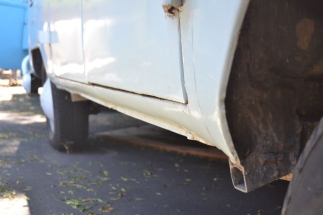 1971 Gray Blue Volkswagen Bus/Vanagon Standard Passenger Van
