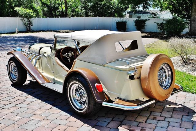 1929 Tan Mercedes-Benz Gazelle Convertible