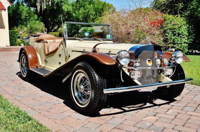 1929 Tan Mercedes-Benz Gazelle Convertible