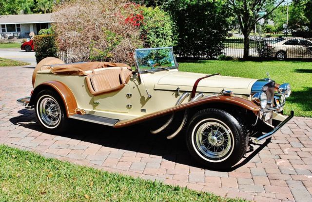 1929 Tan Mercedes-Benz Gazelle Convertible