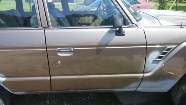 1985 Gold Toyota Land Cruiser SUV